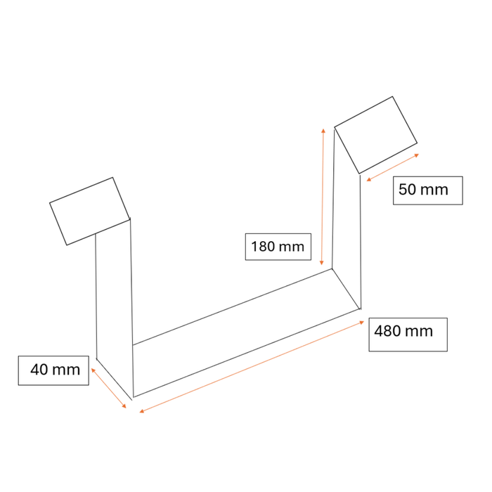 Water Tank Mounting Bracket 55- 61Ltr