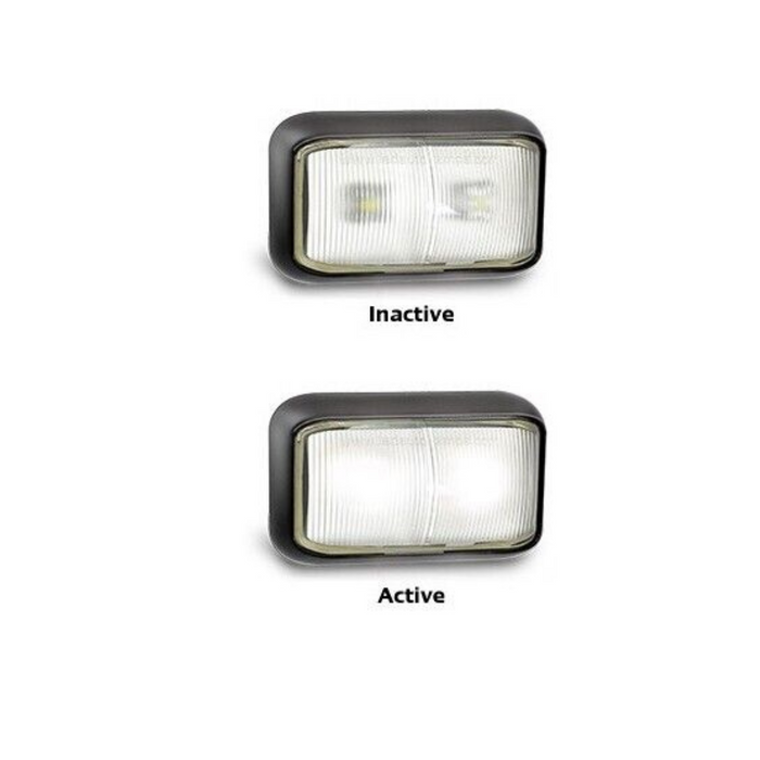 LED Autolamps 58 Series 12-24V Front End Outline Marker - White