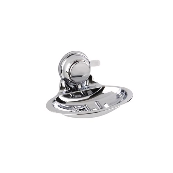 Naleon Super Suction Soap Dish Chrome