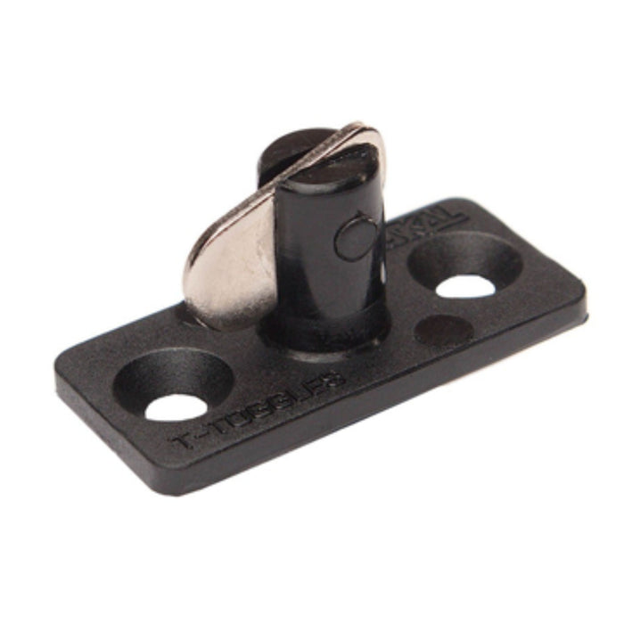 Supex Single Vertcal Metal Toggle Black 4Pk (66NB)