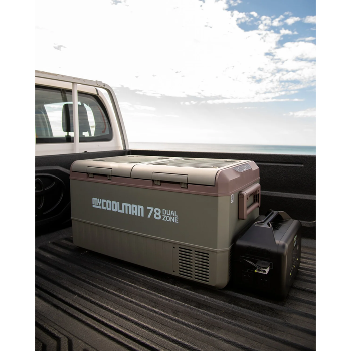 myCOOLMAN 78 Portable Fridge / Freezer Recreational Series Dual Zone