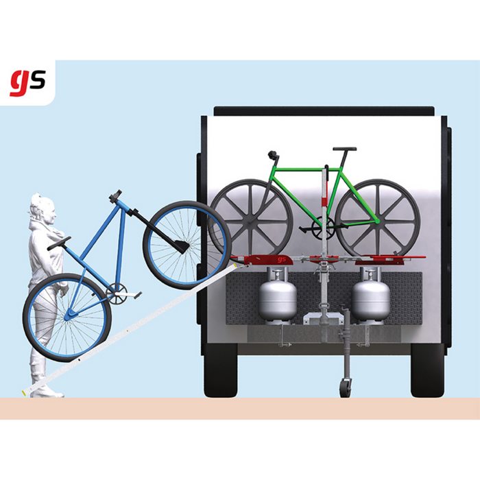 Gripsport Bike Rack Loading Ramp Kit - 2 Bike Setup