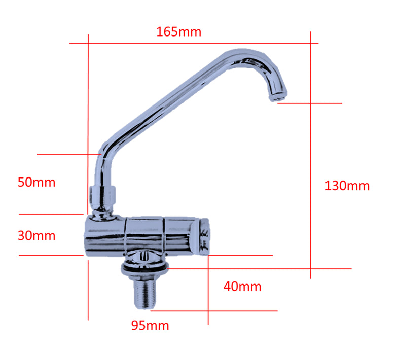 Single Folding Faucet