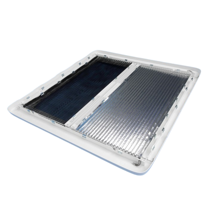 Internal Frame (White) With Blind & Screen - Suit Seitz Mini Heki Roof Hatch