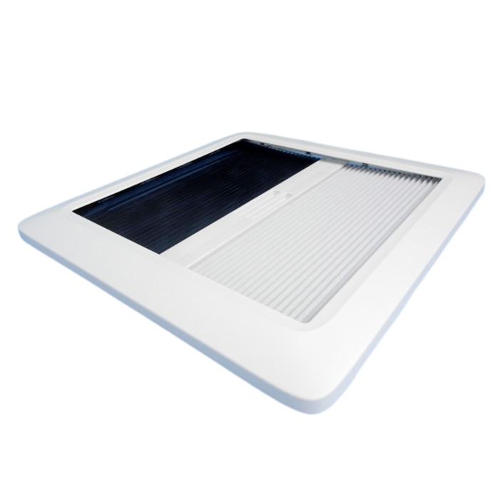 Internal Frame (White) With Blind & Screen - Suit Seitz Mini Heki Roof Hatch