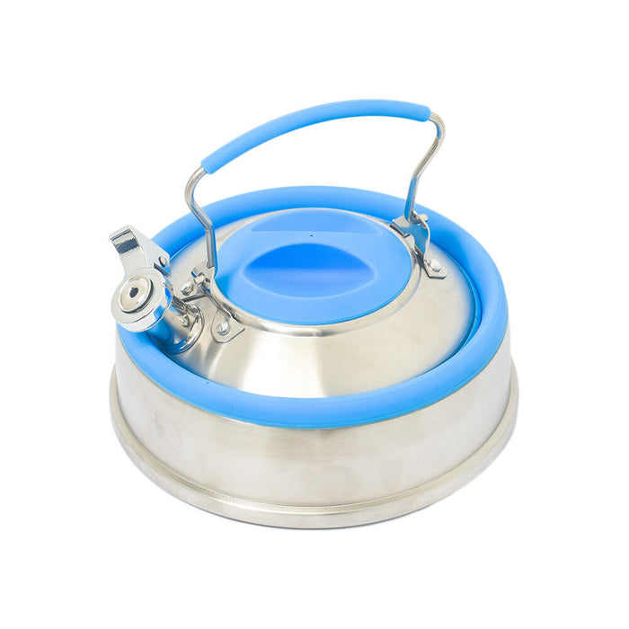 Collapsible Whistling Kettle 2L Blue