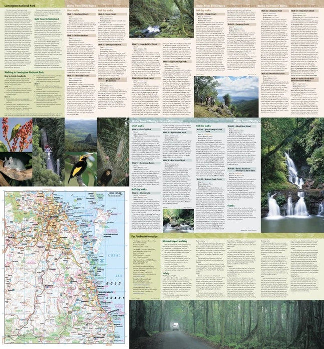 Hema Lamington National Park Map 3rd Edition