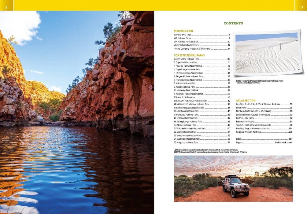 Hema Western Australia Road & 4WD Track Atlas 4th Edition