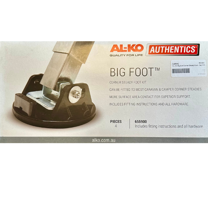 AL-KO Bigfoot Corner Steady Foot - Set Of Four