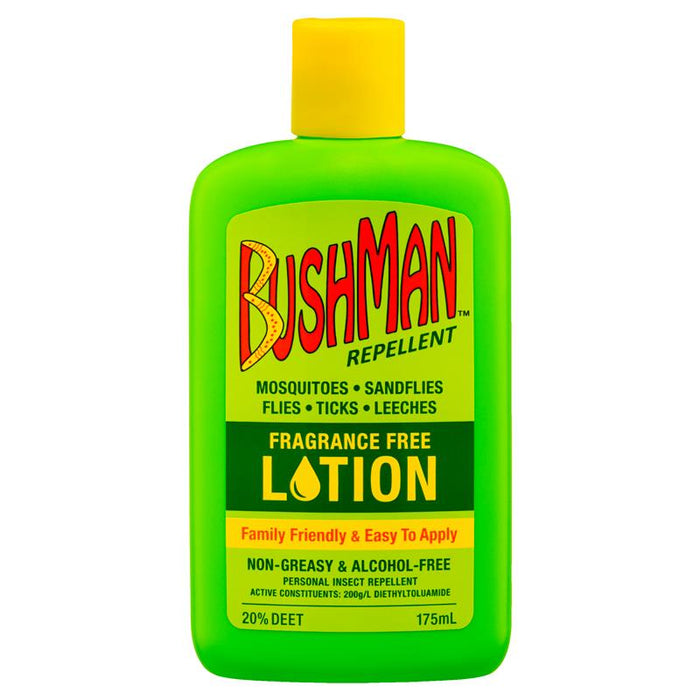 Bushman Lotion Fragrance & Alcohol Free 175ml