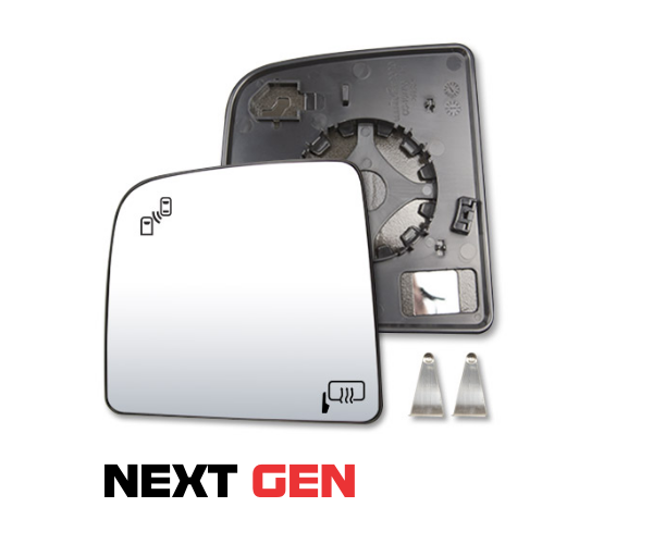 Clearview Next Gen Upper Flat Mirror Kit – Heat, BSM – Left