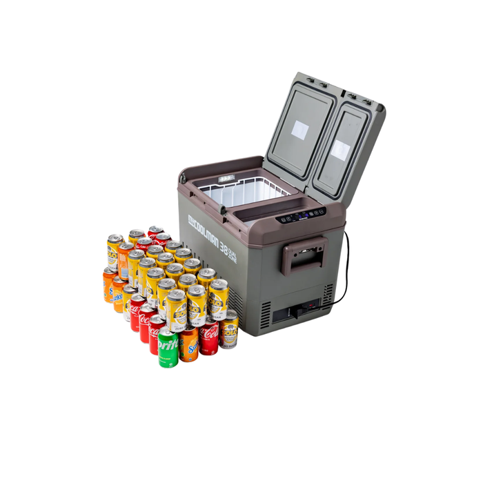 myCOOLMAN 38L Portable Fridge/Freezer Recreational Series Dual Zone