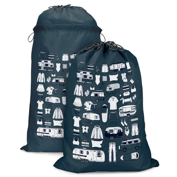 Expandable Laundry Bag - Destination Grey - Van Living