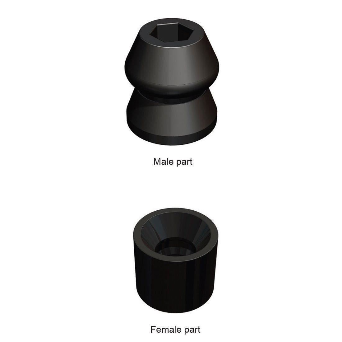 Rubber Door Holder Male Only To All)