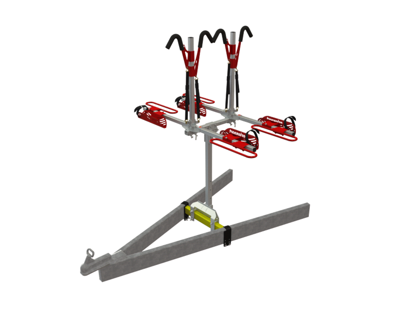 Gripsport Van Rack - 4 Bike - Tilt (Includes Top Section Only)