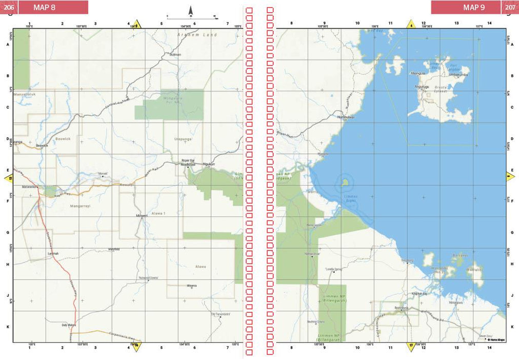 Hema Top End and Gulf Atlas & Guide 1st Edition