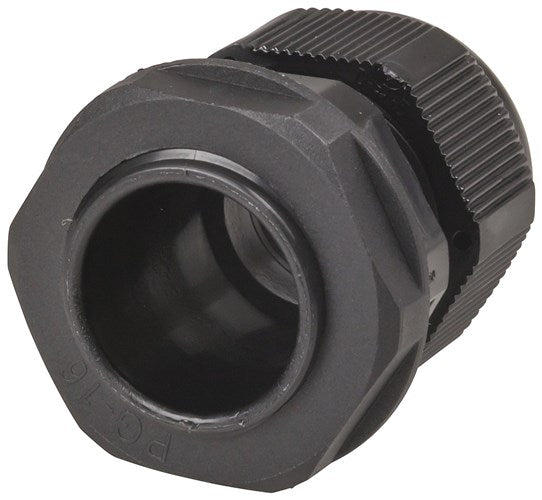 10 - 14mm Black Cable Gland Each