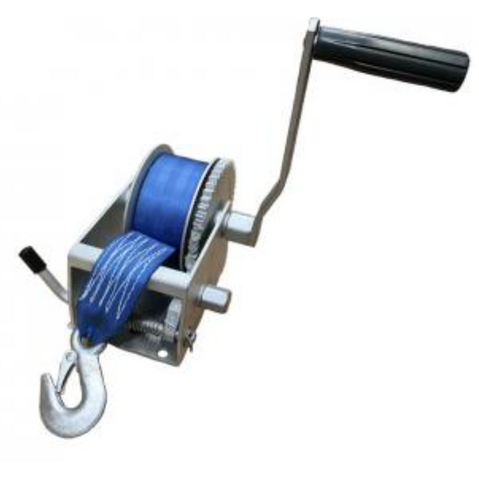 Manutec Hand Winch 5:1:1 Web Strap 700Kg Stainless Steel