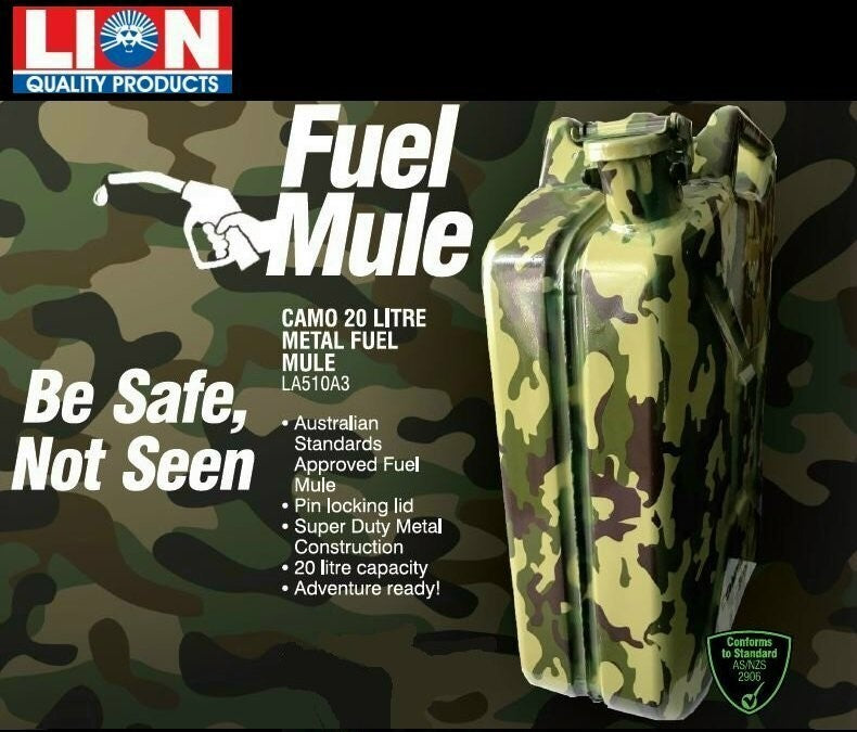 Fuel Mule Jerry Can Camouflage 20Lt