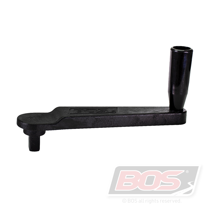 BOS Manual Handle 12mm Black