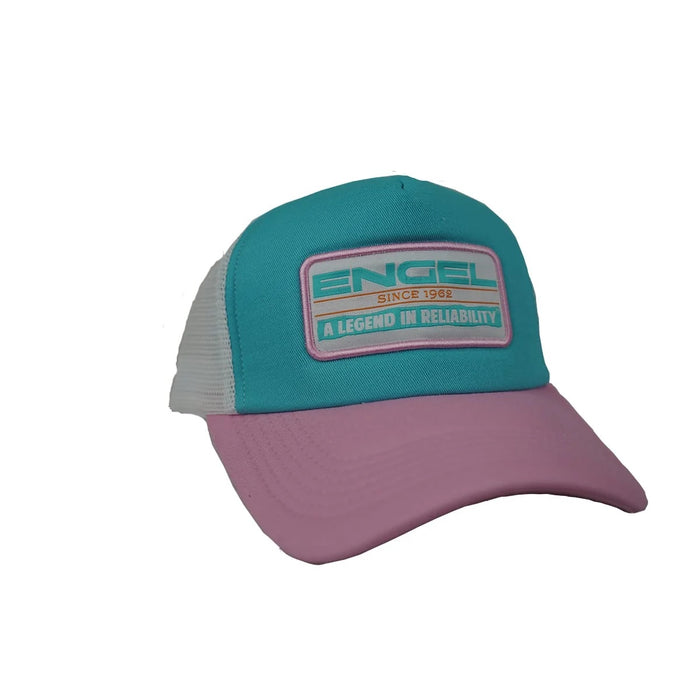 Engel Seafoam/Pink Trucker Style Cap