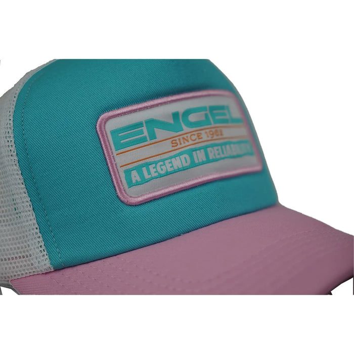 Engel Seafoam/Pink Trucker Style Cap