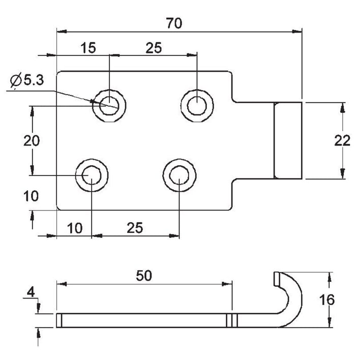 Hook Over Centre No. 22