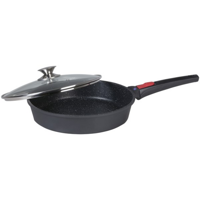 Induction Fry Pan 28cm With Removeable Handle & Lid