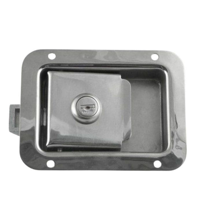 Flush Lock - Paddle Latch S/Steel C/W Gasket Pl120L-SS