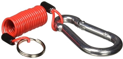 4' Zip Breakaway Coiled With Snap Ring