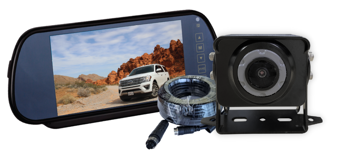 AHD Reverse Camera Kit With AI Object Detection