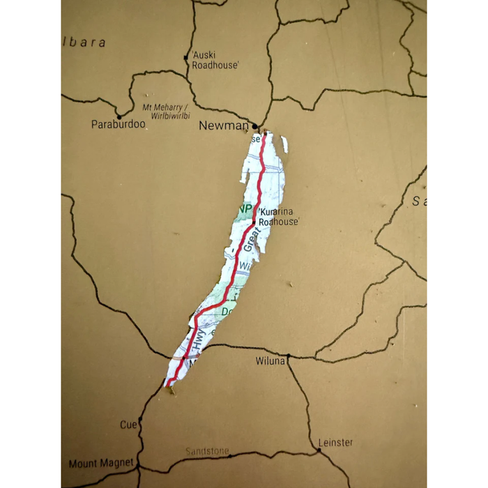 Hema Australia Scratch Map