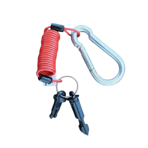 Holroyd Replacement Trailsafe Carabiner, Curly Cord, Universal/BT2Pin