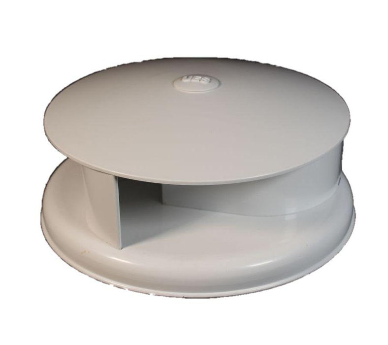 Plastic Rotary Vent White