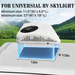 Treeligo 12V Rooftop RV Universal 13500Btu Air Conditioner