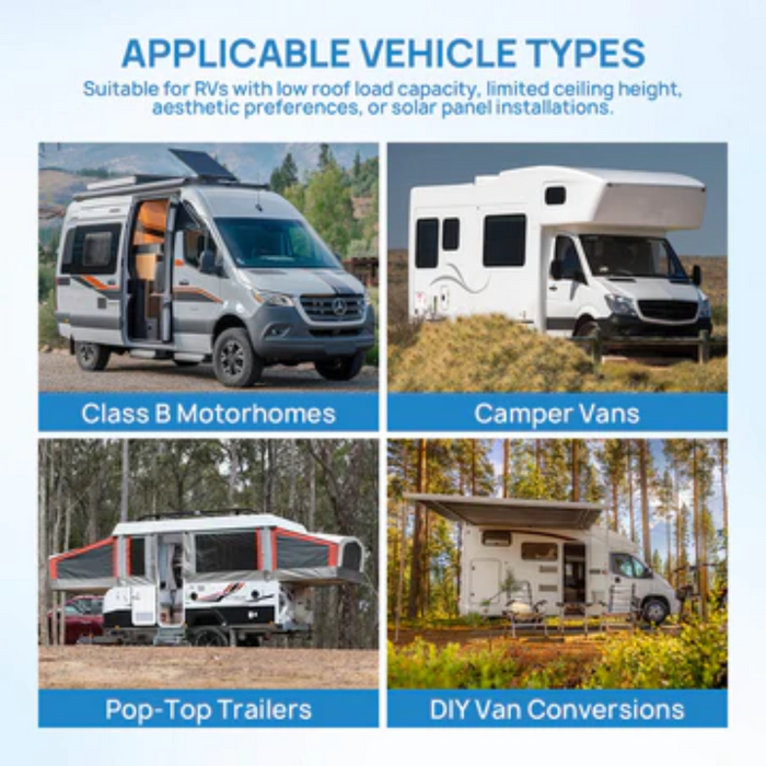 IHider 230V 10,000 BTU Inverter Underbunk Reverse Cycle Air Conditioner - WIFI