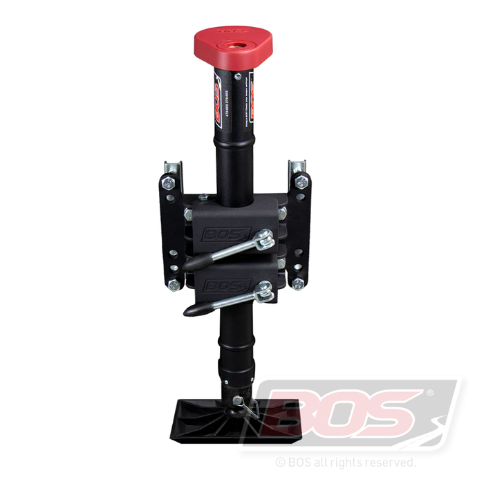 BOS 3 Rib Gearbox Double Clamp Jockey Unit - 50mm With 50mm Double Clamps