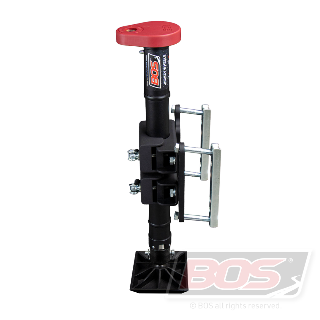 BOS 3 Rib Gearbox Double Clamp Jockey Unit - 50mm With 50mm Double Cla