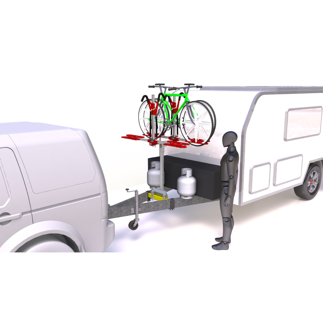 Gripsport Bike Racks For Caravans Or Trailers — CARAC