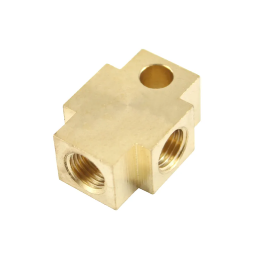 T Piece Hydraulic 3 Way Block