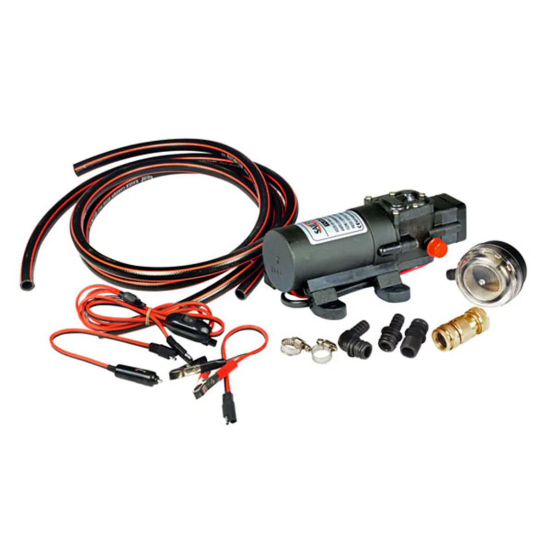 Bushranger Portable Gas Hot Water Shower Black