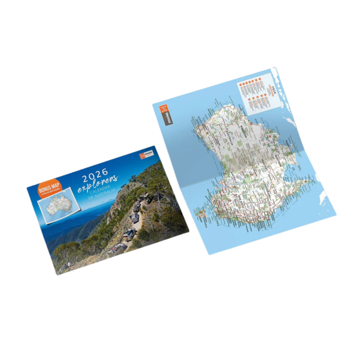 2026 Hema Maps Explorer Calendar