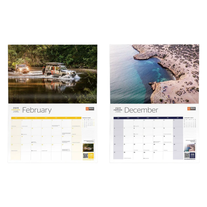 2026 Hema Maps Explorer Calendar