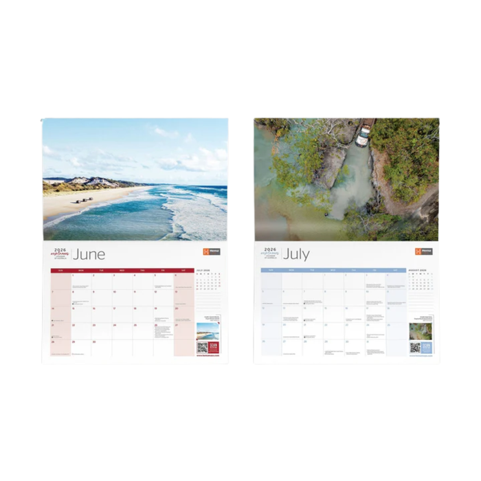 2026 Hema Maps Explorer Calendar