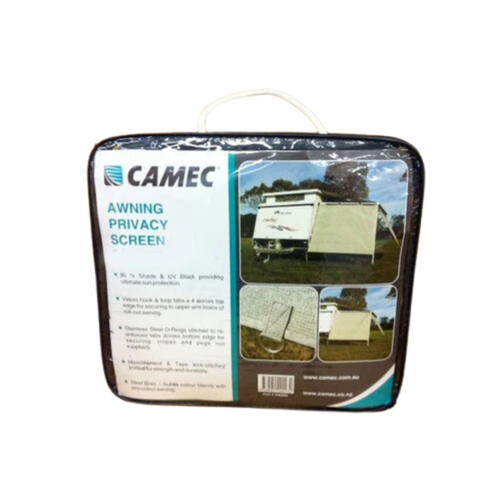 Camec Privacy Screen 4.3 x 1.8m With Ropes & Pegs