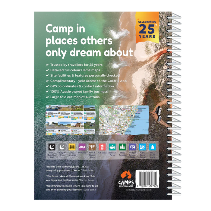 Camps 13 Spiral Easy To Read B4 With Camp Snaps