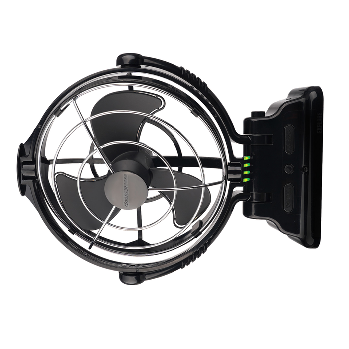Carabreeze Caravan 12-24V Black Fan Brushless