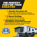 Carabreeze Caravan 12-24V Black Fan Brushless