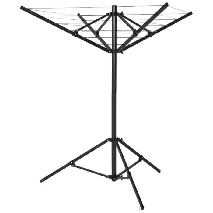 Supex Folding Clothes Airer Umbrella Style - Black