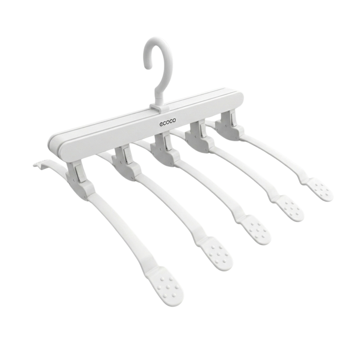 Foldable Clothes Hanger White